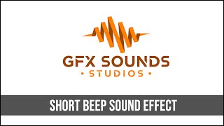 Short Beep Sound Effect [upl. by Arleta657]