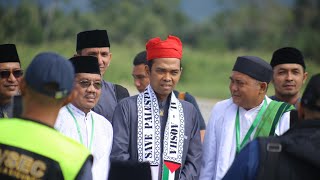 Momen Tabligh Akbar Bersama Tuan Guru Ustadz Abdul Somad UAS di lapangan Maroso Poso 24082024 [upl. by Kirat]