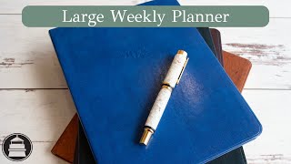 Large Weekly Planner  Gallery Leather [upl. by Ffilc]