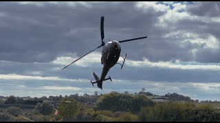 Aérospatiale Gazelle Extreme Takeoff  EXTREME CLOSE UP Take offs  4K HD [upl. by Garfinkel641]