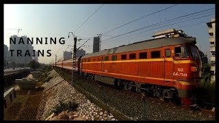 Trains in Nanning China  6 [upl. by Dannie678]