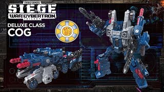 Transformers War For Cybertron Trilogy Siege WEAPONIZER COG [upl. by Anoirtac]