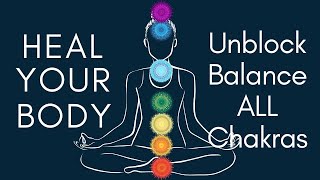 ALL 7 Chakras Healing Meditation Unblock amp Balance Chakras Sleep Meditation  Chakra Meditation [upl. by Sheelah]