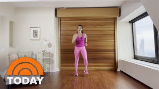 1mile indoor walking workout for beginners [upl. by Idham]