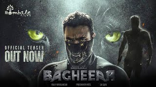 Bagheera Official Teaser Trailer Bagheera Pan India Movie Hindi Teaser Srii Murali Prashanth Neel [upl. by Ainimre]