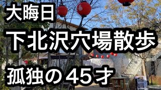 【孤独の45才】下北沢穴場散歩 孤独 大晦日 絶望 40代 ぼっち 下北沢 shimokitazawa 実録 結婚できない男 [upl. by Bradshaw663]