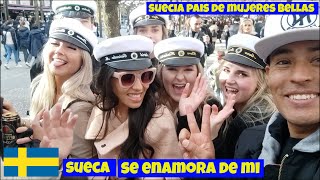 conociendo SUECIA  ESTOCOLMO pais de MUJERES BELLAS una sueca se enamora de mi COMICO LUCKY [upl. by Ennaylil283]