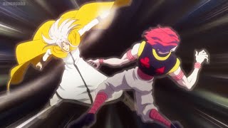 ハンター×ハンター  Hisoka provocation causes Kastro to furiously cut off Hisoka arm with a Tiger Bite Fist [upl. by Aracaj860]