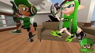 Splatoon GMOD test Voice acting side by side [upl. by Anoynek]