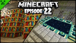 Time To Explore A Minecraft Stronghold  Pythons World Minecraft Survival Lets Play  Episode 22 [upl. by Adiam646]