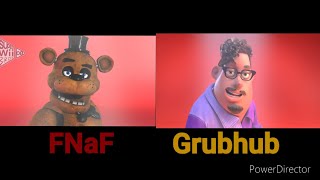 Animation FNaF Hub vs Grubhub [upl. by Aihseuqal195]