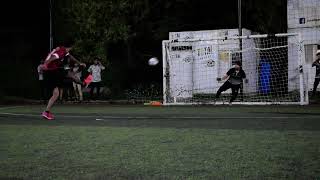 Haris  Team Eighteen vs Smurfs Fc  Total Football Premier League Season 1 Final Penalty shootout [upl. by Akinehc301]