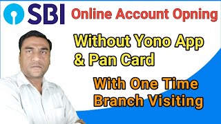 Sbi Online Account Opning Without Yono App  SBI Online Account Opening With Full Details 2018 [upl. by Nivan]