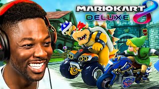 WE FINDING THE BEST SHORTCUTS FOR 200CC  Mario Kart 8 Deluxe [upl. by Rosmunda]