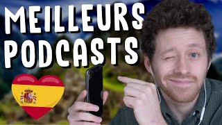 Les MEILLEURS PODCASTS pour APPRENDRE LESPAGNOL 🎧🇪🇸 mes coups de coeur ❤️ [upl. by Asillam]