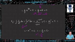 Integrales polinómicas De potencias y de raíces [upl. by Jurkoic]