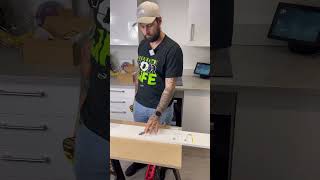 How To install LED Lights Into Kitchen Plinth 🤯howto how shorts tips [upl. by Dorian635]