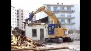 demolition rue de la Goutte dor à Dijon  2 [upl. by Fleur]