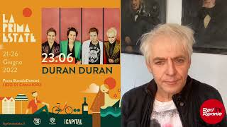 DURAN DURAN in Italia il 236 e al Platinum Jubilee Nick Rhodes li racconta a Red Ronnie [upl. by Analad]