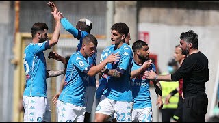 Spezia 1  4 Napoli  Serie A Italy  All goals and highlights  08052021 [upl. by Eybbob]