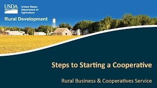 Steps to Starting a Cooperative [upl. by Aicittel850]