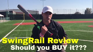 Best SwingRail REVIEW Baseball  Softball swing trainer [upl. by Slorac]