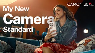 Deepika Padukone x CAMON 30 Series The Official Reveal [upl. by Carthy]