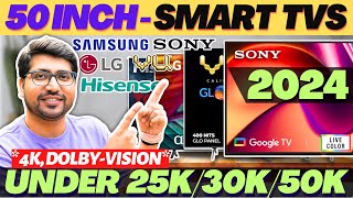 LATEST🔥Best 50 Inch 4k TV In India 2024🔥Best TV under 30000🔥Best 50 Inch 4K TV 2024 Under 50000🔥 [upl. by Ecinrev608]