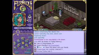 Furcadia Free Dream Highlight The Mint Minks Big City Catacombs Dark Rooms [upl. by Latin]