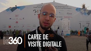 Carte de visite digitale le pari écolo de cette startup marocaine [upl. by Innek]