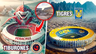 ¡ASÍ SERÍAN los 6 NUEVOS ESTADIOS QUE LLEGARÍAN A LA LIGA MX ¡El 2 SERÁ EL MEJOR del CONTINENTE🏟️ [upl. by Adnof]