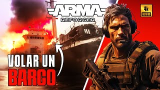 Gameplay película de misión en Arma Reforger  4K  quotOperación Matildaquot [upl. by Ainekahs618]