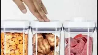 Boîte de conservation POP Oxo good grips  Pop containers  Smartlifetimecom [upl. by Lisan639]