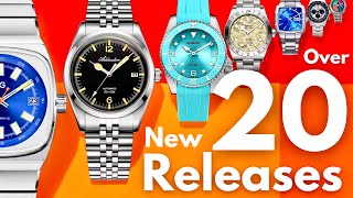 Over 20 Great New Watch Releases On AliExpress [upl. by Hickey398]