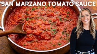 How to Make Amazing San Marzano Tomato Sauce  The First Recipe I Ever Learned [upl. by Norga172]