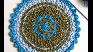 Crochet Doily quotSEASIDEquot [upl. by Hamian]