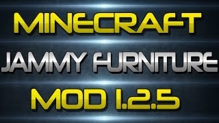 Mod Spotlight  Minecraft Jammy Furniture Mod 125 [upl. by Jesher409]