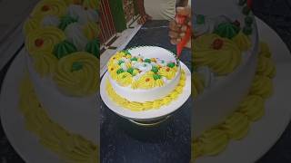 Colourful nozzle design new cakeytshort trending viralvideo pawan cake master [upl. by Ahtis]