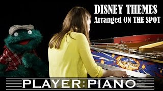 Disney Themes On The Spot  PLAYER PIANO [upl. by Bartolomeo]