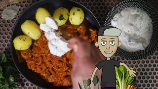 Szegediner Gulasch endlich vegan wärmt es allen den Bauch [upl. by Aihceyt400]