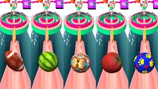 Ball Point Games Super Speed Run Gameplay  Android Going Balls 🔥  Levels Points Gaming [upl. by Gerius]