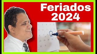 Días Feriados del 2024🇩🇴 descubre cuántos días feriados tendrá el 2024🤯 [upl. by Hallee695]