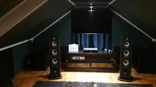 Naim supernait 3 and Focal Aria 948 and Arendal sound sub 15 [upl. by Trainer]