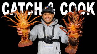 California Spiny Lobster  Catch and Cook [upl. by Odlo]