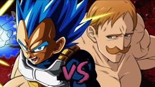 Vegeta vs Escanor Duelos Legendarios de Rap de la Historia ¡Eco  Ft Bawsersaurus Rex [upl. by Woodsum]