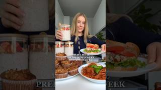 Healthy Meal Prep  120G Protein  Link to full recipes⬆️ highprotein mealprep healthyrecipes [upl. by Attayek]