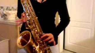 Fastest real sax chromatic scale7 seconds [upl. by Nnyleuqaj470]