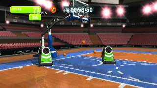 Basketball Training Game  Adidas MiCoach  PS3 Fitness [upl. by Ayhdiv474]