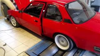 Ascona B C20LET dyno  19t turbo [upl. by Ardnahs105]