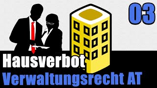 Hausverbot Fiskalisches Hilfsgeschäft  Verwaltungsrecht AT 03 [upl. by Artined]